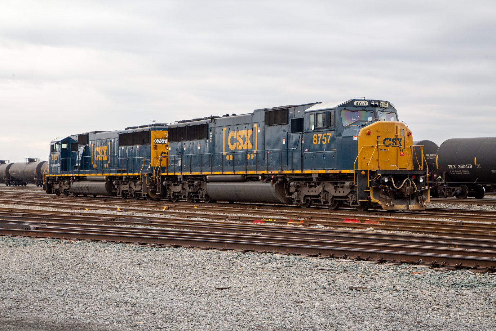 CSXT 8757 @ Selkirk, NY