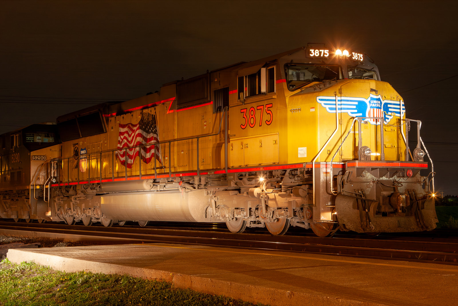 UP 3875