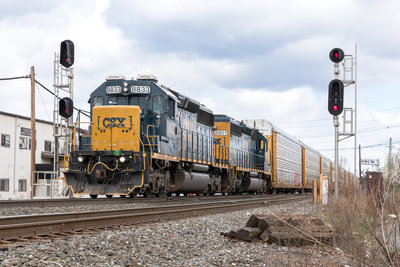CSXT Q433 @ Kingston, NY