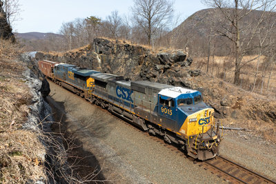 CSXT K682 @ Iona Island, NY