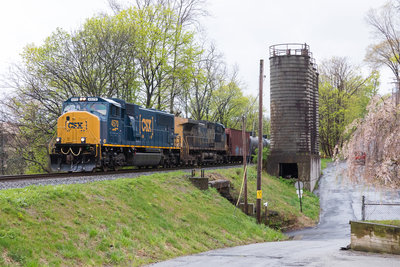 CSXT K163 @ Newburgh, NY