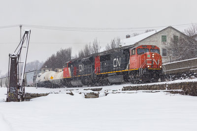CSXT X410 @ Newburgh, NY