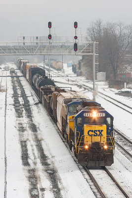 CSXT Q366 @ South Schenectady, NY