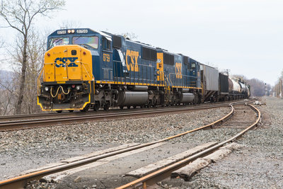 CSXT Q633 @ Rotterdam Jct., NY