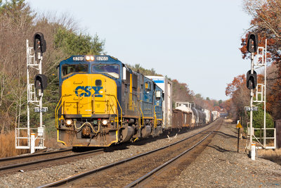 CSXT Q633 @ New Scotland, NY