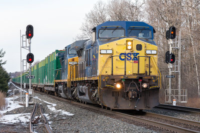 CSXT Q378 @ New Scotland, NY
