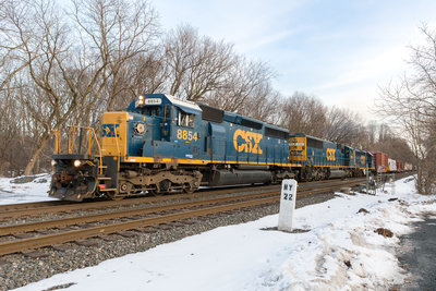 CSXT Q633 @ Voorheesville, NY