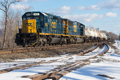 CSXT Q633 @ Rotterdam Jct., NY