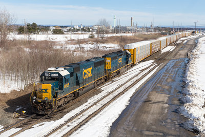 CSXT L227 @ Feura Bush, NY