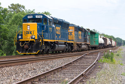 CSXT B767 @ Rotterdam Jct., NY