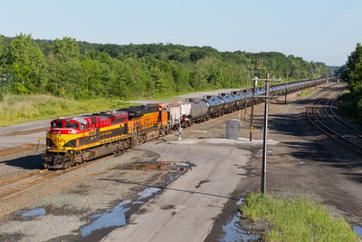 CSXT K634 @ Feura Bush, NY