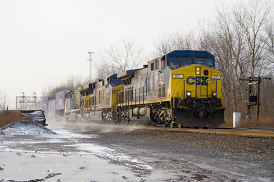CSXT Q114 @ Chili, NY