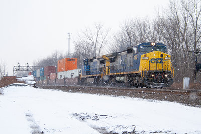 CSXT Q156 @ Chili, NY