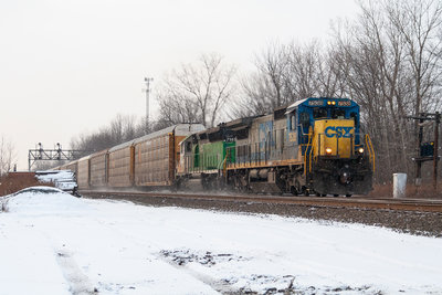 CSXT Q268 @ Chili, NY