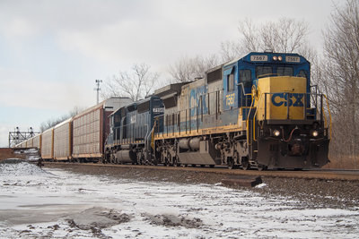CSXT Q268 @ Chili, NY