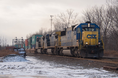 CSXT Q112 @ Chili, NY