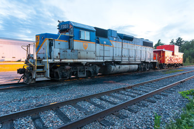 D&H 7303 @ Plattsburgh, NY