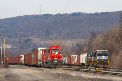 CP DB22 & CP 412 @ Conklin, NY
