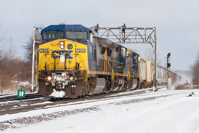 CSXT Q627 @ Chili, NY