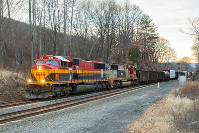 CSXT Q433 @ Esopus, NY