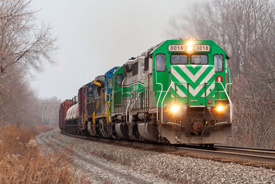CSXT Q633 @ Stafford, NY