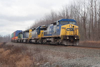 CSXT Q112 @ Churchville, NY