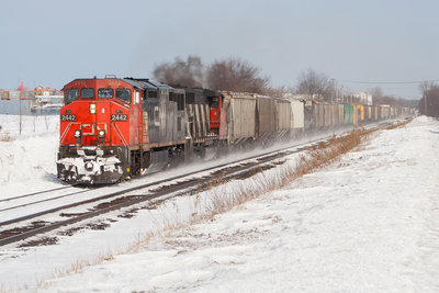 CSXT Q625 @ Bergen, NY