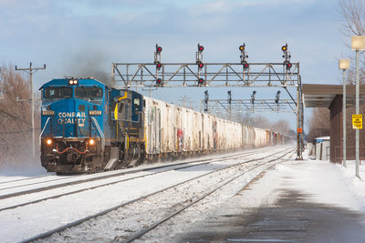 CSXT Q393 @ Depew, NY