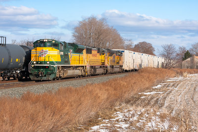 CSXT Q091 @ Bergen, NY