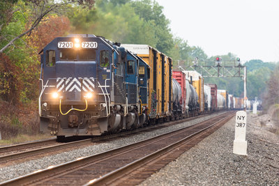 CSXT Q627 @ Churchville, NY
