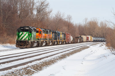 CSXT Q381 @ Batavia, NY