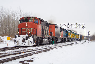 CSXT Q633 @ Chili, NY