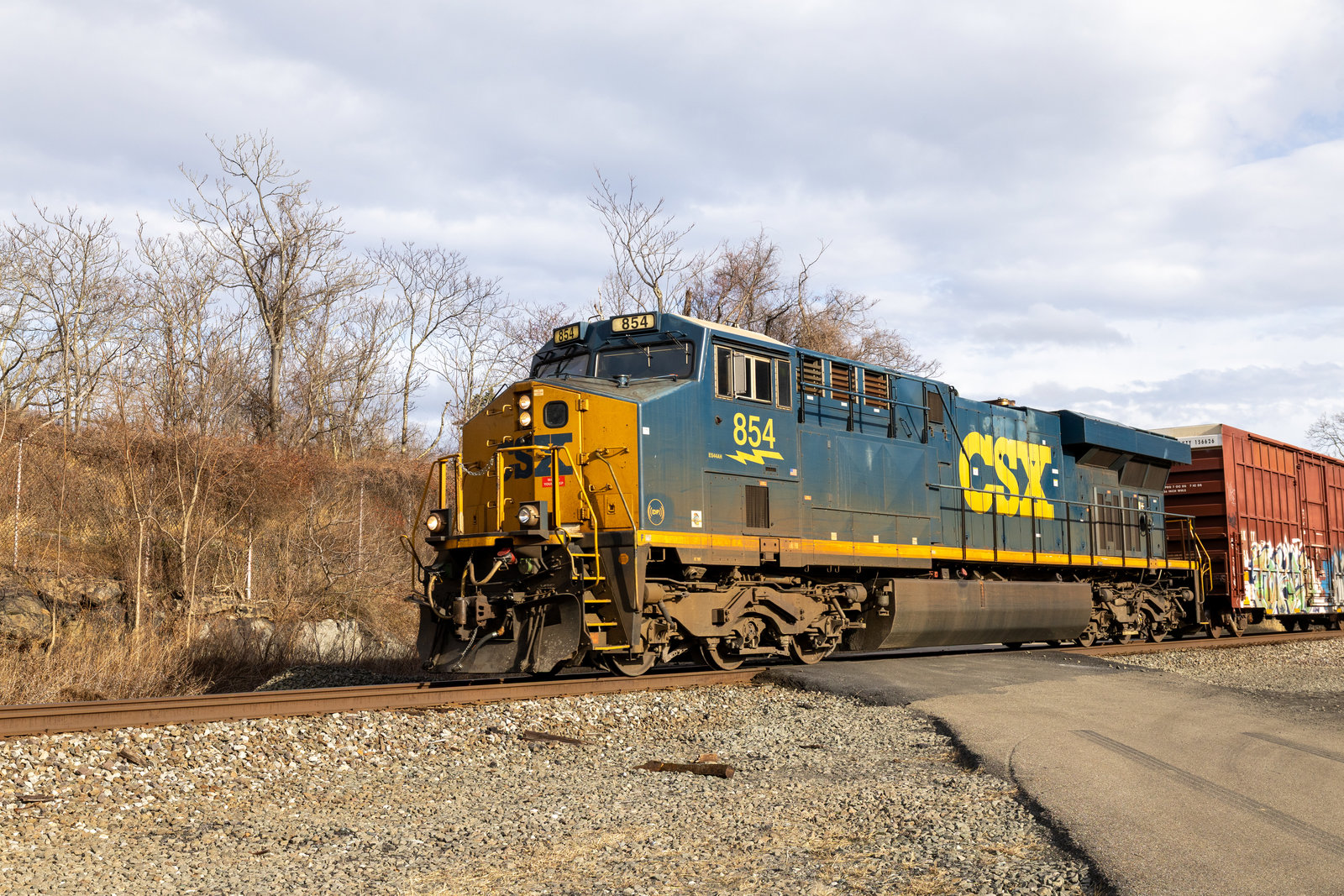 CSXT 854